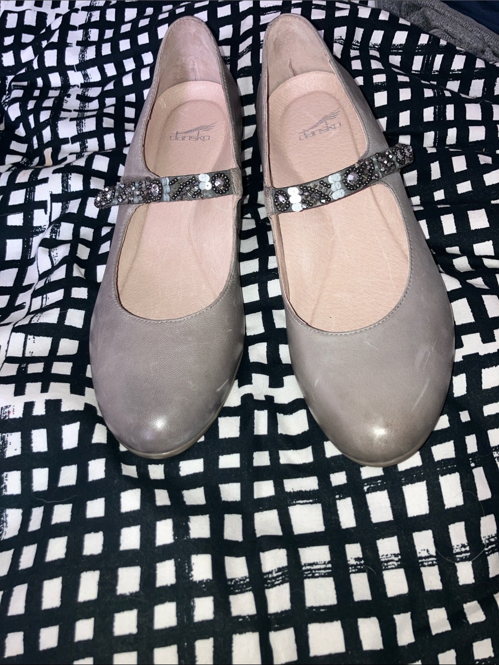 DANSKO Pearlina Stone Embellished Mary Jane Pump 41